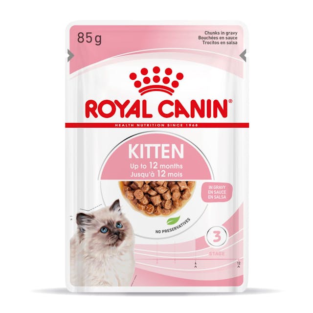 Royal Canin Kitten en Sauce - Paté pour Chatons (85 g) - 1