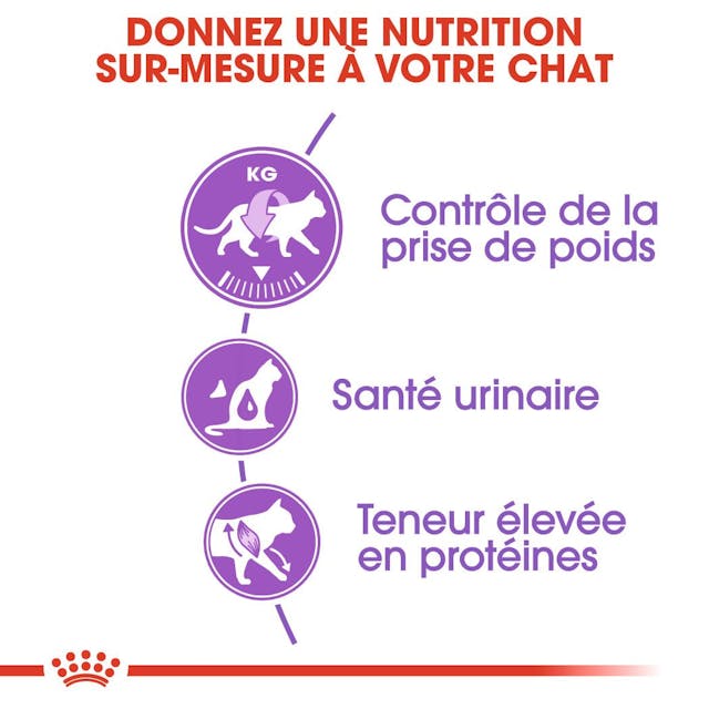 Royal Canin Sterilised 37 - Croquettes pour Chat Stérilisé (2 kg) thumbnail 4