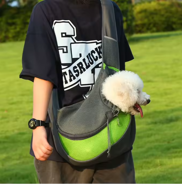حقيبة كتف قابلة للتنفس Galaxy Pets™ – للكلاب والقطط
