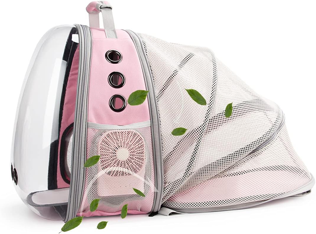 Sac à Dos pour Chat avec Bulle – Extensible et Homologué Avion thumbnail 5