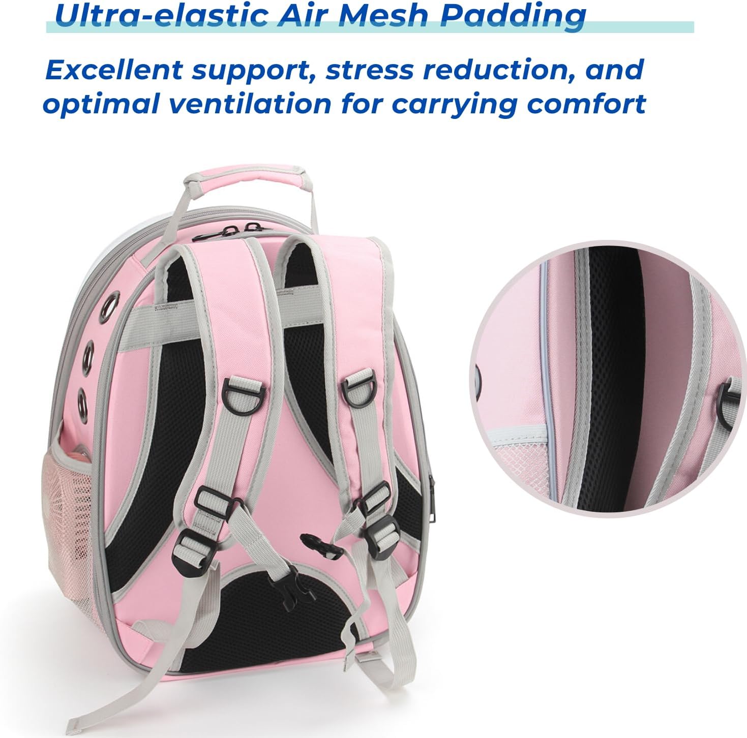 Sac à Dos pour Chat avec Bulle – Extensible et Homologué Avion thumbnail 6