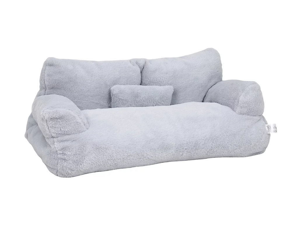 Sofa Apaisant pour Animaux – Lit Douillet en Peluche avec Base Antidérapante thumbnail 10