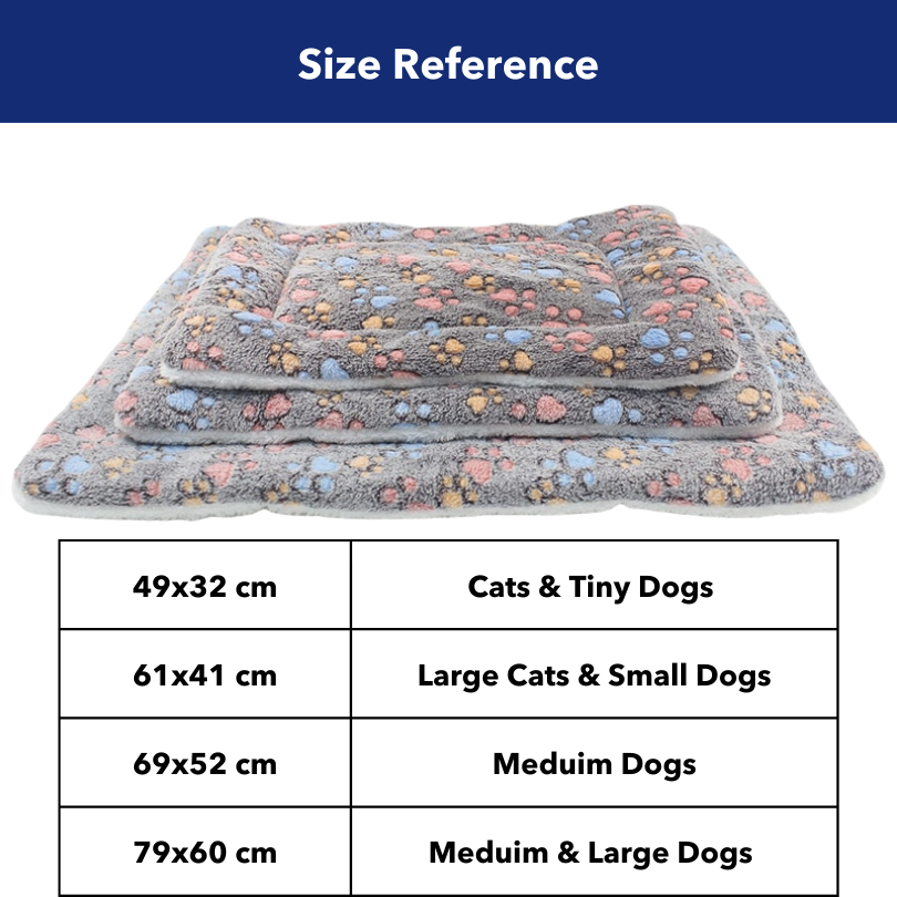 Lit pour Chien et Chat - Tapis de Sommeil en Flanelle Douce et Confortable thumbnail 7
