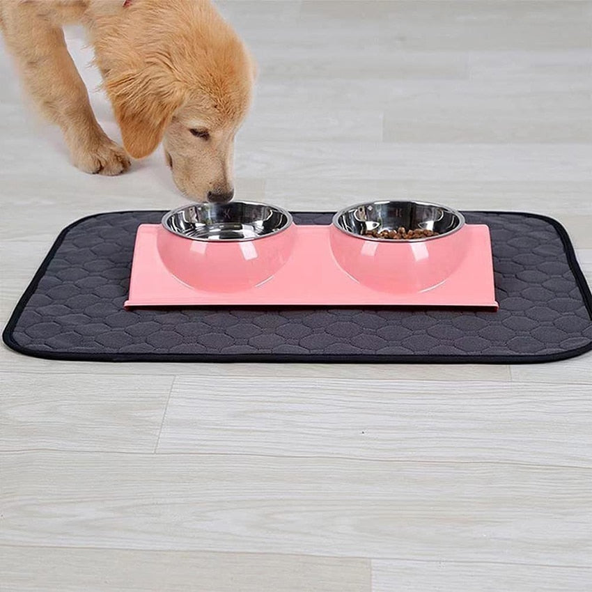 Tapis absorbant pour dressage de chiens, tapis d'urine lavable thumbnail 4
