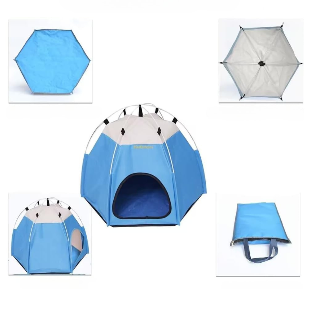 Tente Portable pour Animaux – Maison Pliable Imperméable thumbnail 2
