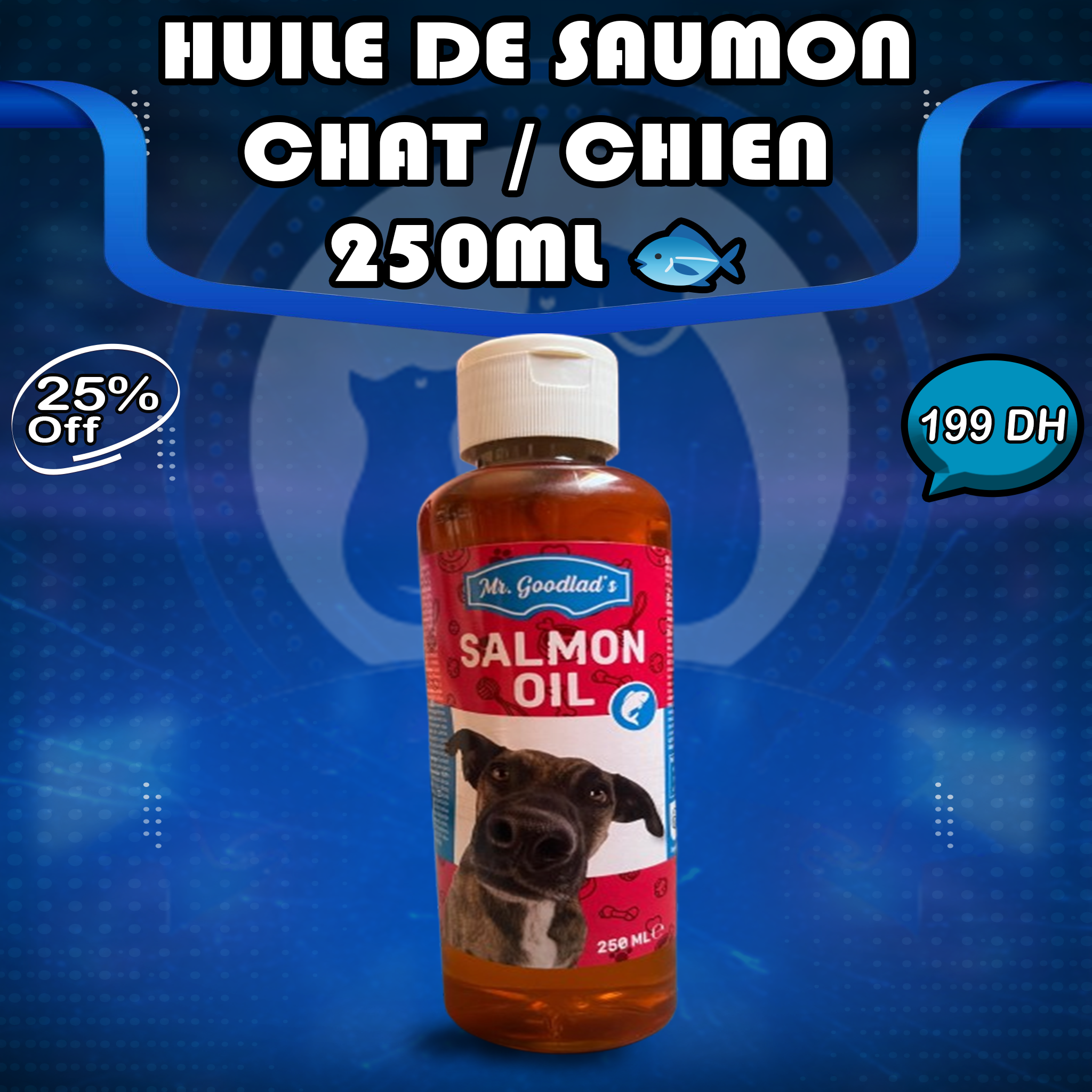 Huile de Saumon Premium  – 250ml - 2