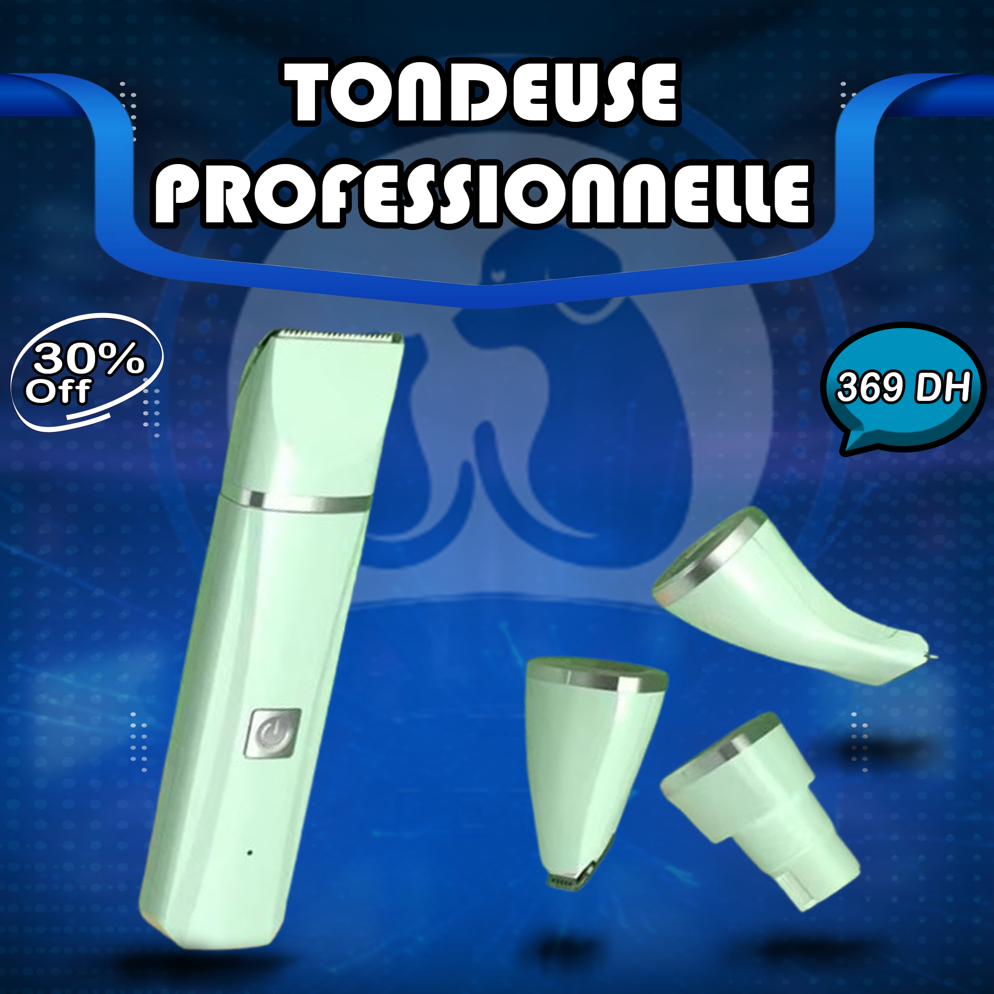 Tondeuse Professionnelle pour Animaux thumbnail 2